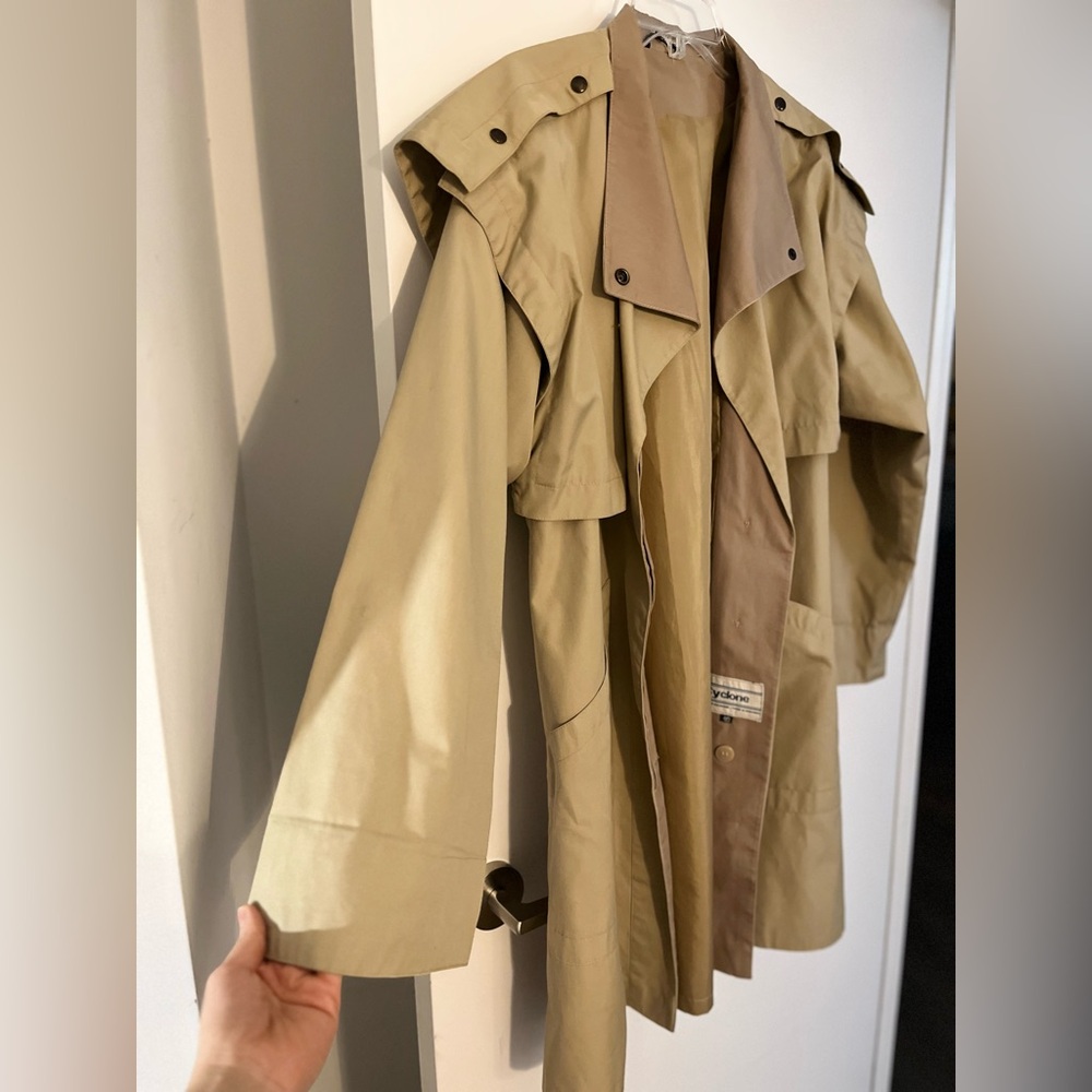 Burberry-like Beige Trench Coat